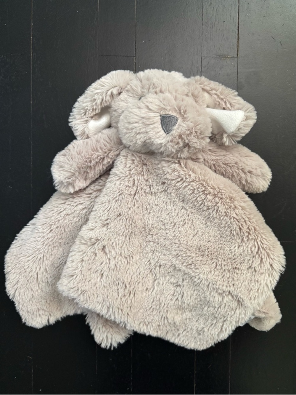 Oobles Brown Puppy Dog Plush Rattle Lovey Security Blanket Soft Toy NEW
